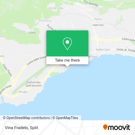 Vina Fradelo map