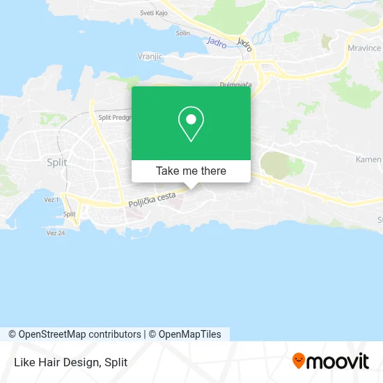 Like Hair Design map