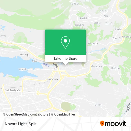 Novart Light map