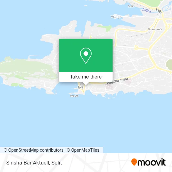 Shisha Bar Aktuell map