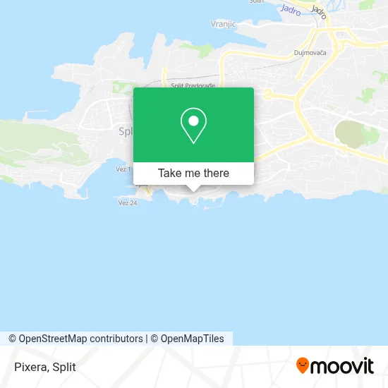 Pixera map