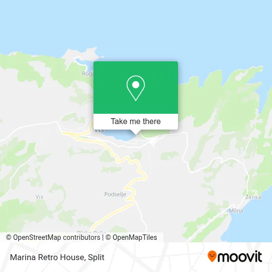 Marina Retro House map