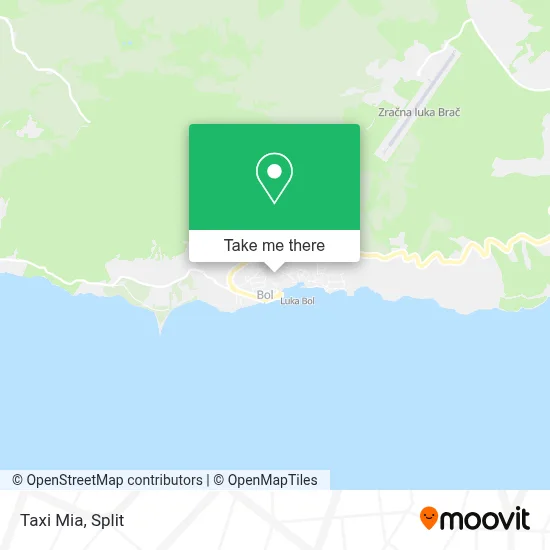 Taxi Mia map