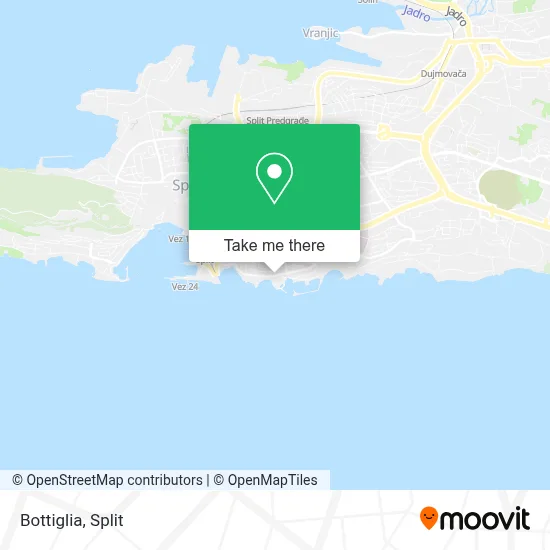Bottiglia map
