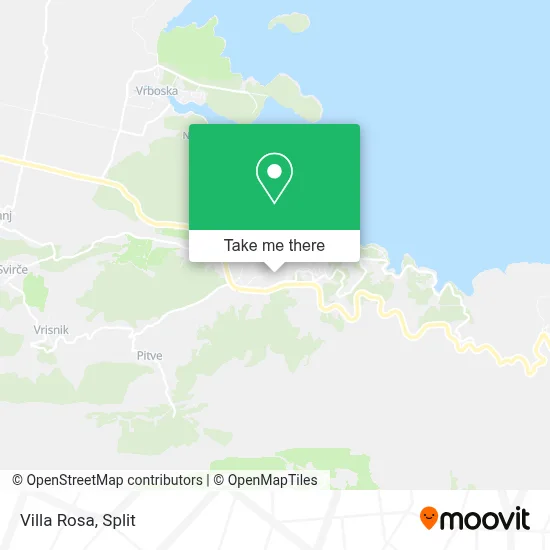 Villa Rosa map