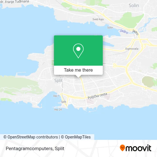 Pentagramcomputers map