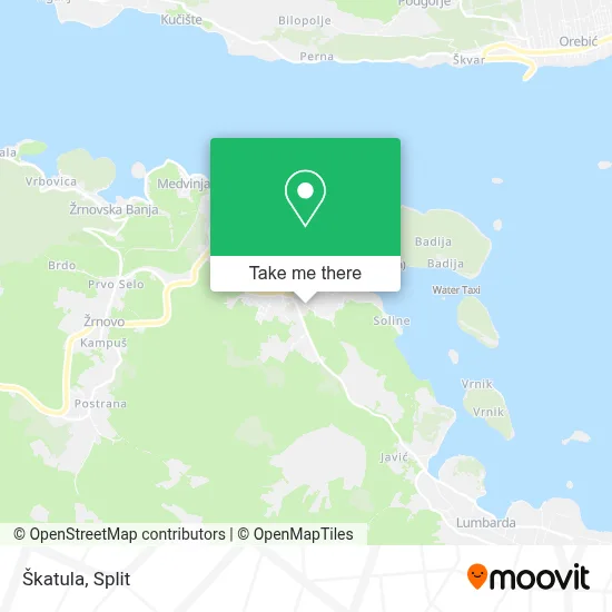 Škatula map
