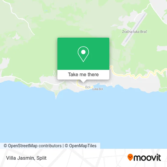 Villa Jasmin map
