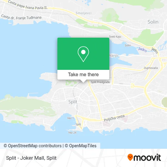 Split - Joker Mall map