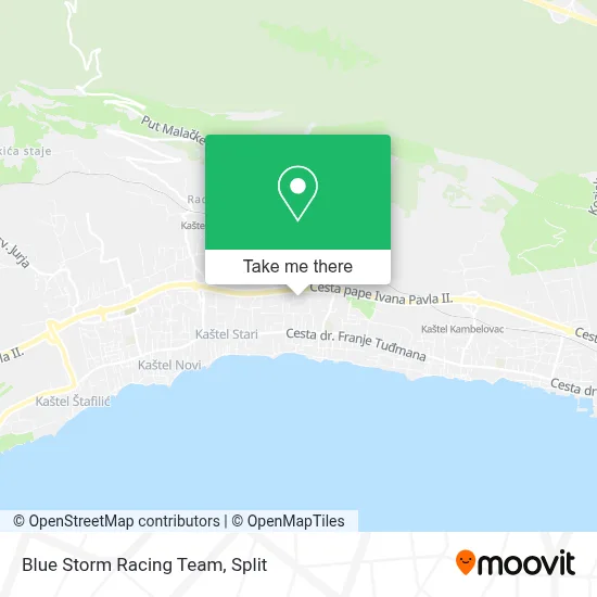 Blue Storm Racing Team map