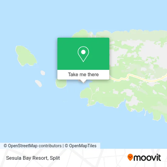 Sesula Bay Resort map