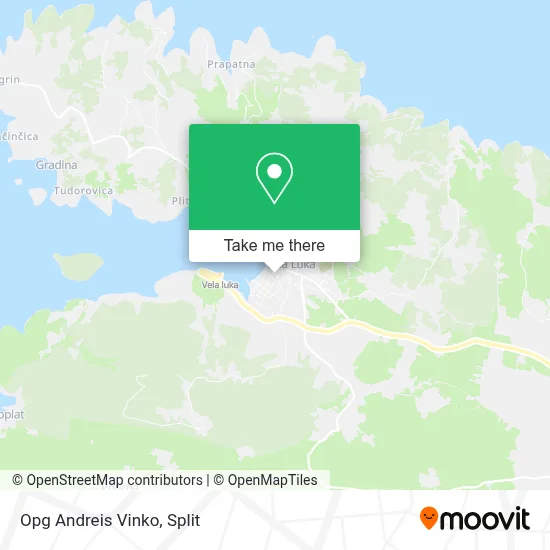 Opg Andreis Vinko map