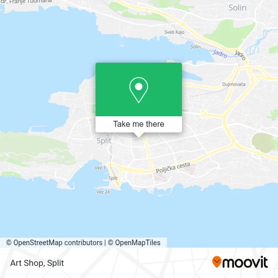 Art Shop map