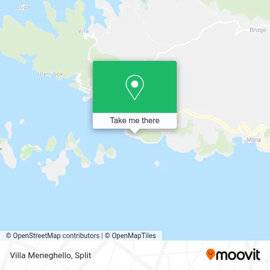 Villa Meneghello map