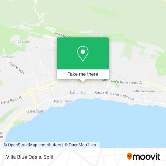 Villa Blue Oasis map