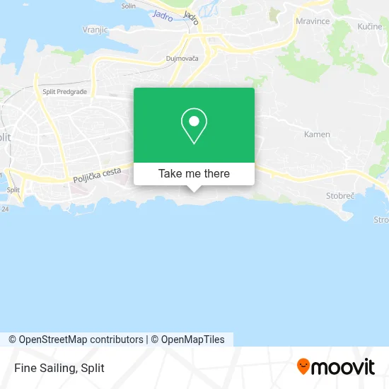 Fine Sailing map