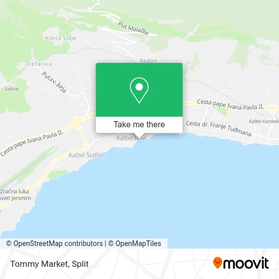 Tommy Market map
