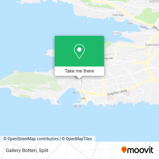 Gallery Botteri map