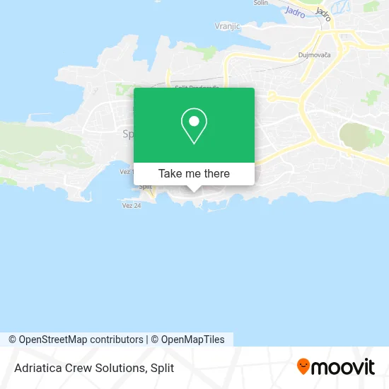 Adriatica Crew Solutions map