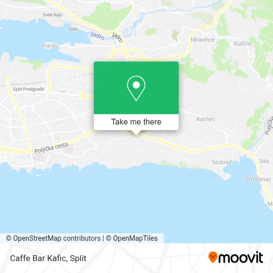 Caffe Bar Kafic map