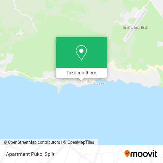 Apartment Puko map