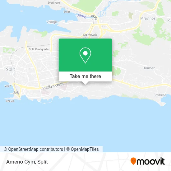 Ameno Gym map