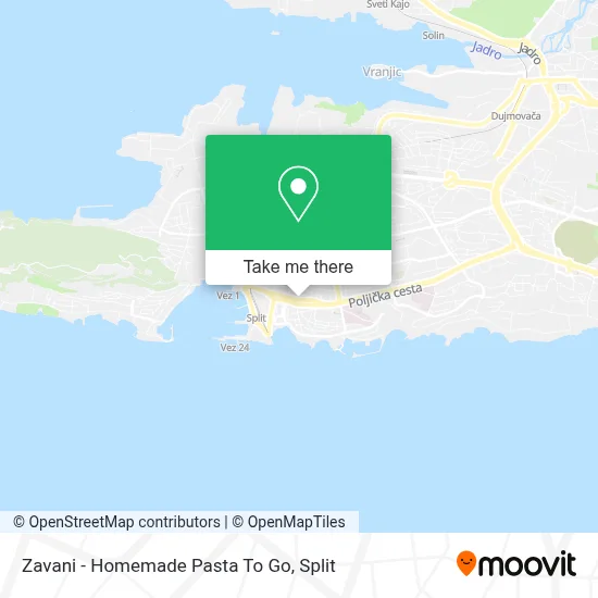 Zavani - Homemade Pasta To Go map