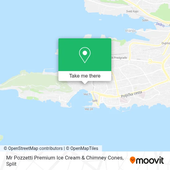 Mr Pozzetti Premium Ice Cream & Chimney Cones map