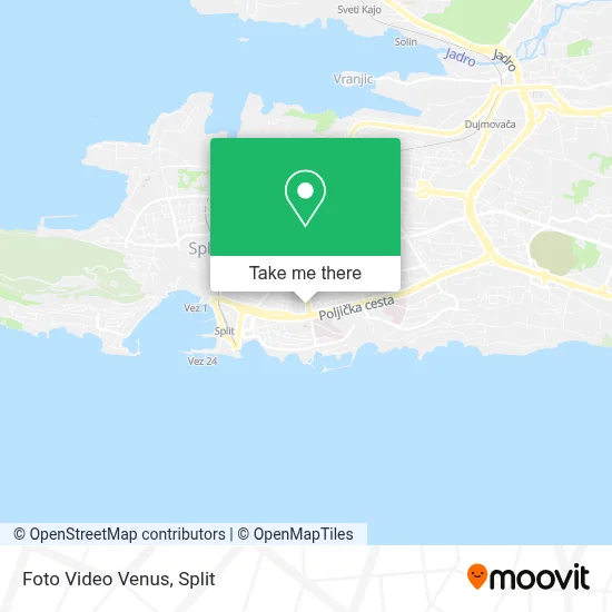 Foto Video Venus map