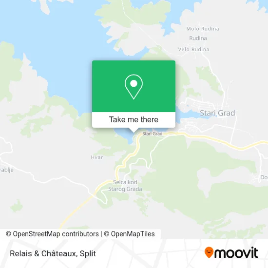 Relais & Châteaux map