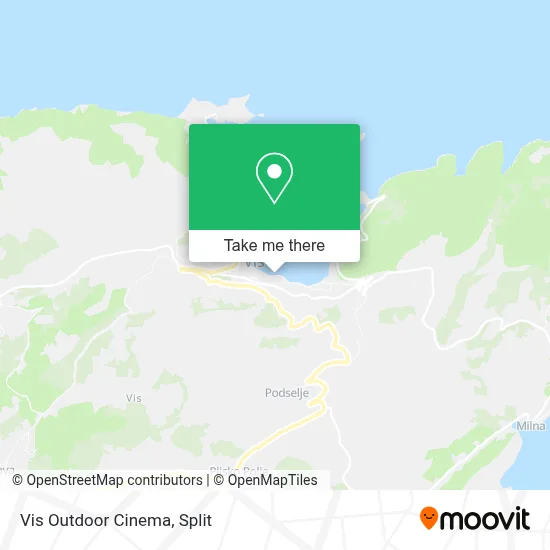 Vis Outdoor Cinema map