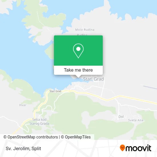 Sv. Jerolim map