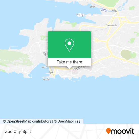 Zoo City map