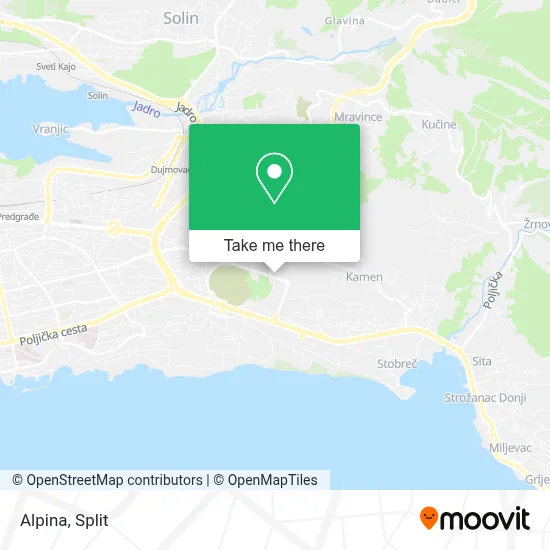 Alpina map