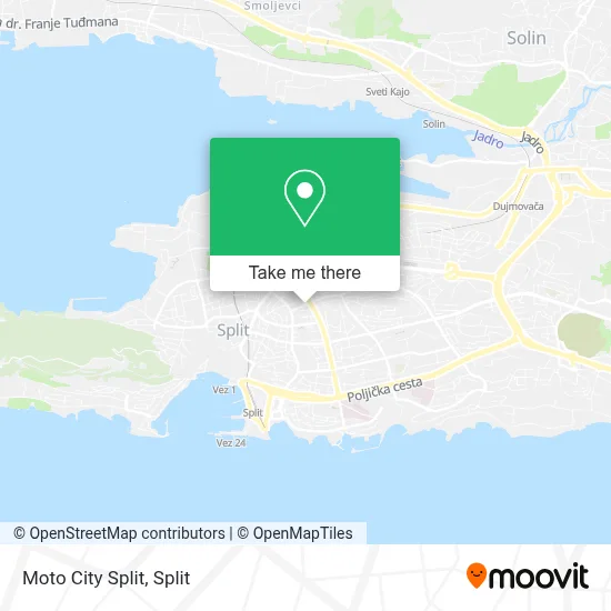 Moto City Split map