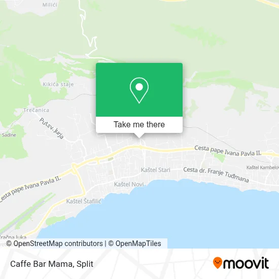 Caffe Bar Mama map