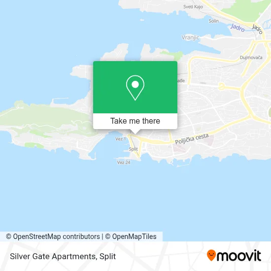 Silver Gate Apartments map