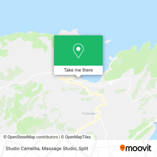 Studio Camellia, Massage Studio map