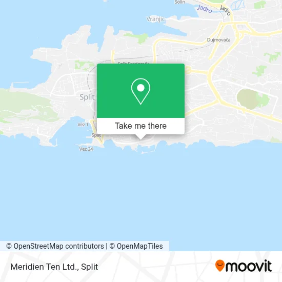 Meridien Ten Ltd. map