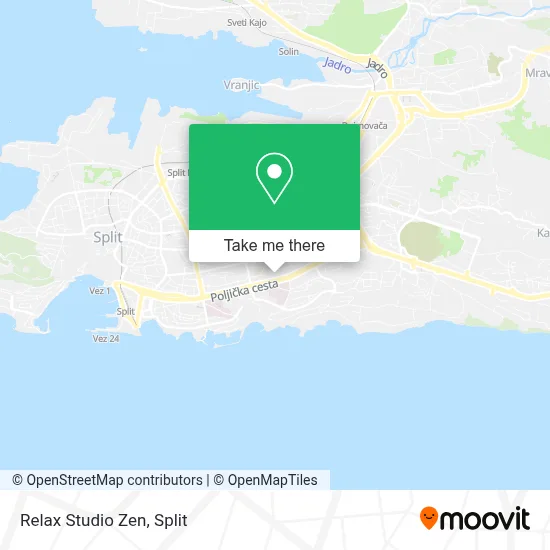 Relax Studio Zen map
