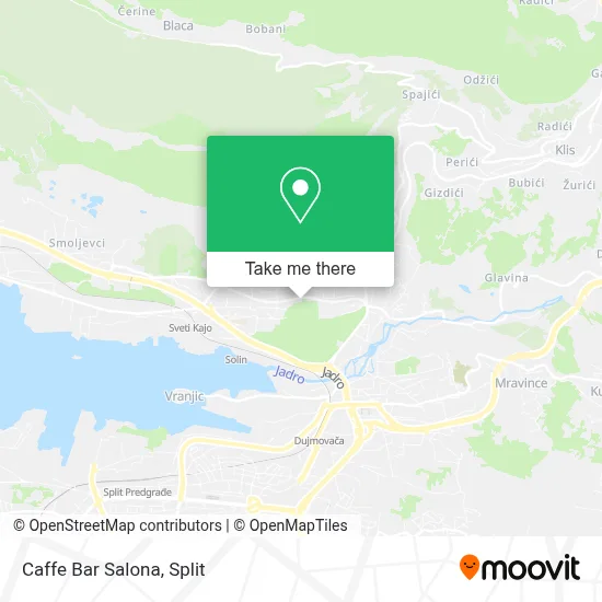 Caffe Bar Salona map