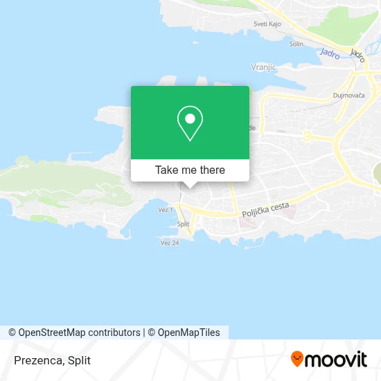 Prezenca map