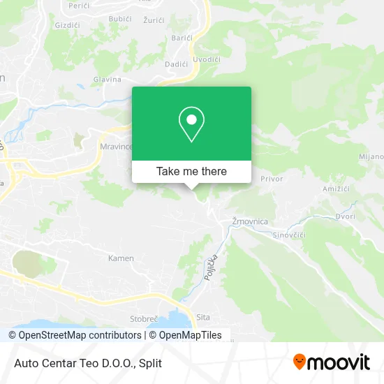 Auto Centar Teo D.O.O. map