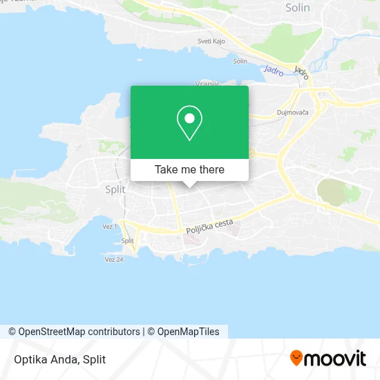 Optika Anda map