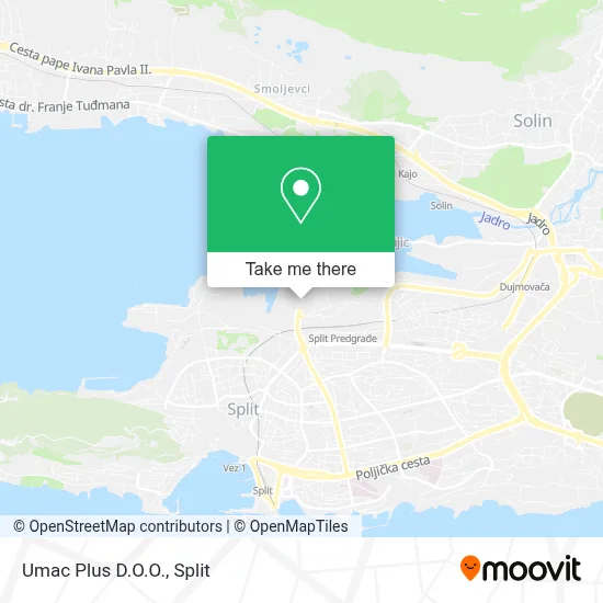 Umac Plus D.O.O. map