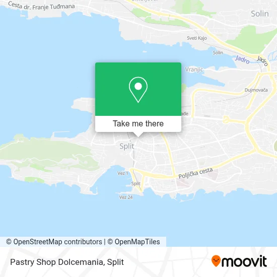 Pastry Shop Dolcemania map