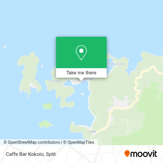Caffe Bar Kokolo map