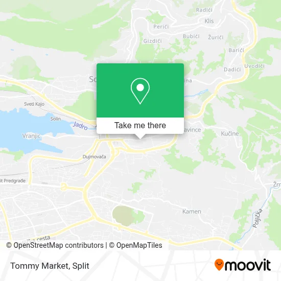 Tommy Market map