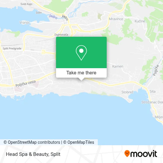 Head Spa & Beauty map