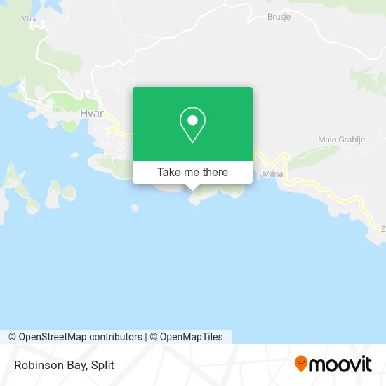 Robinson Bay map